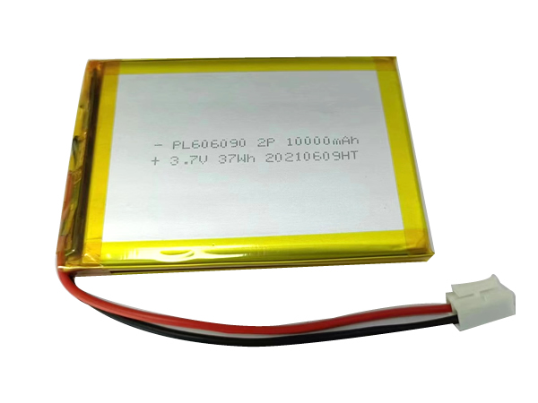 Polymer lithium battery 606090 2P